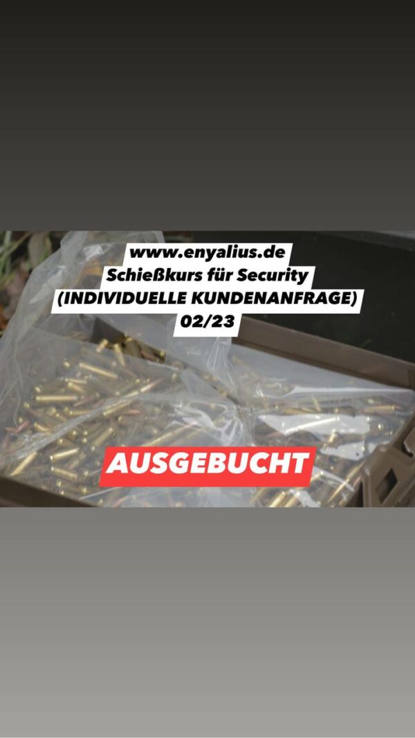 11.02.2023 Individualkurs Sicherheitsdienst